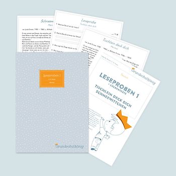 Leseproben 1 (Tischlein deck dich + Schneewittchen)