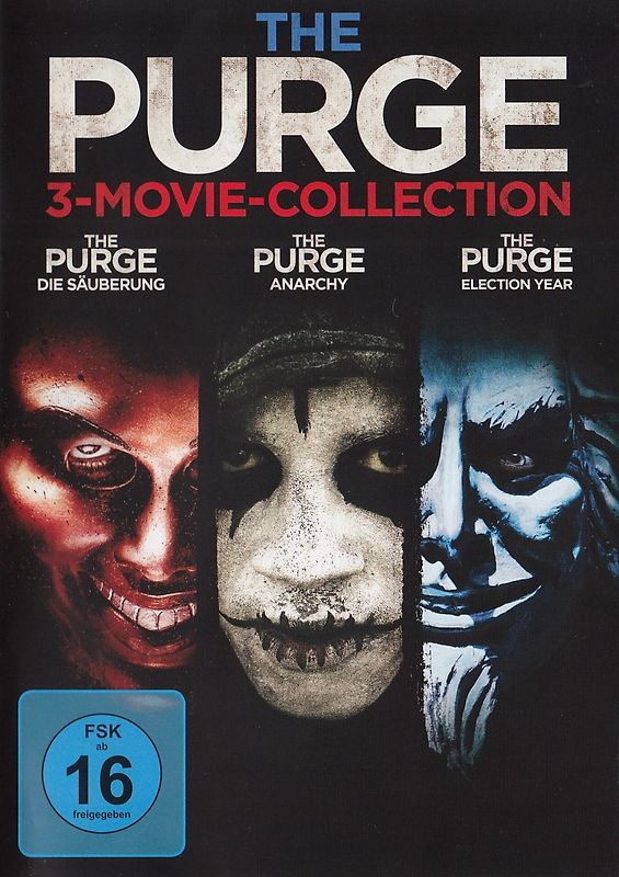 The Purge [3 DVDs, 3-Movie-Collection] DVD