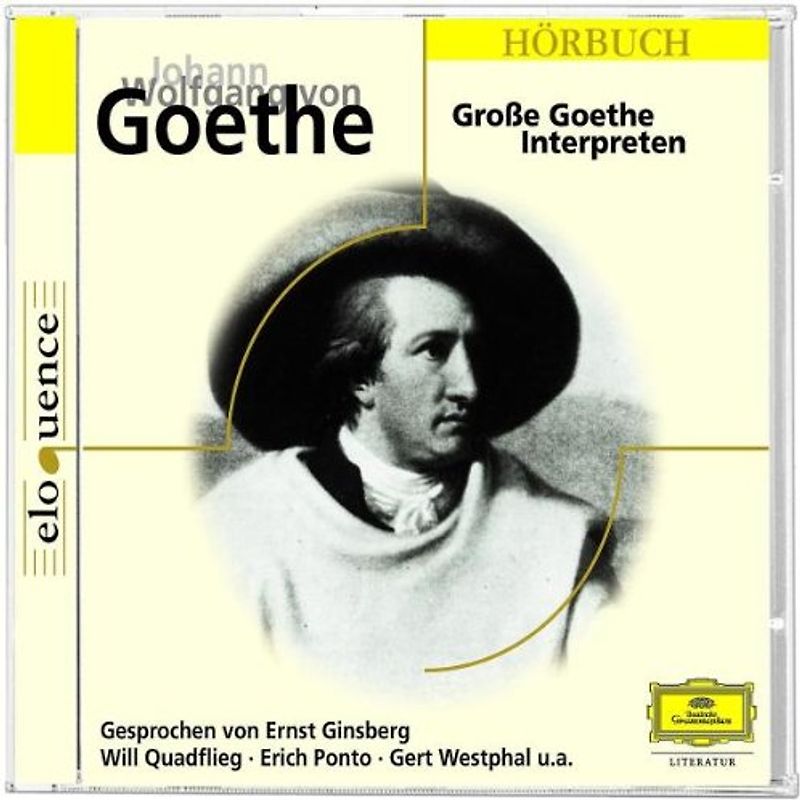 Große Goethe-Interpreten. CD