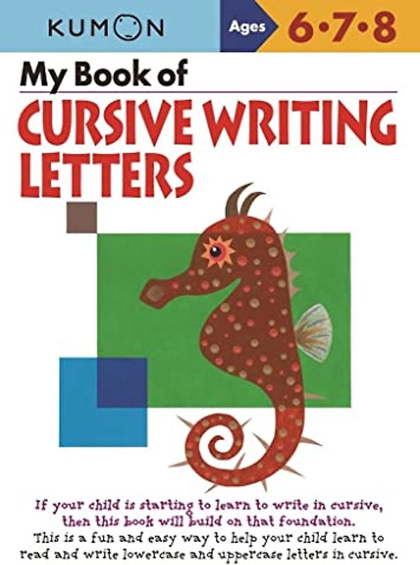 Kumon My Book of Cursive Writing Letters