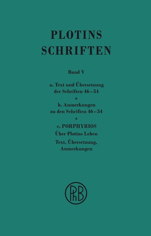 Schriften. Band V