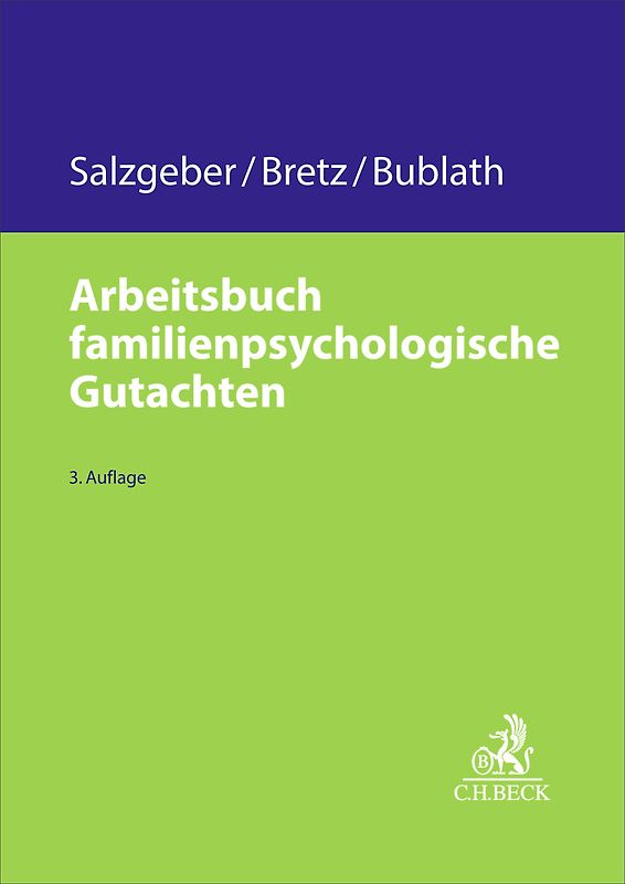 Arbeitsbuch familienpsychologische Gutachten