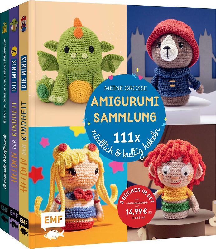 Meine große Amigurumi-Sammlung – 111x niedlich & kultig häkeln