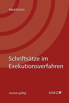 Schriftsätze im Exekutionsverfahren