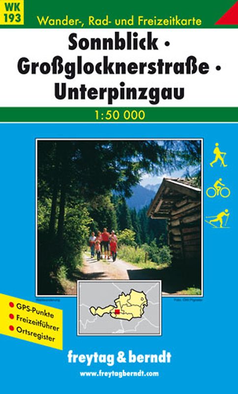 Sonnblick - Großglocknerstraße - Unterpinzgau. 1:50000