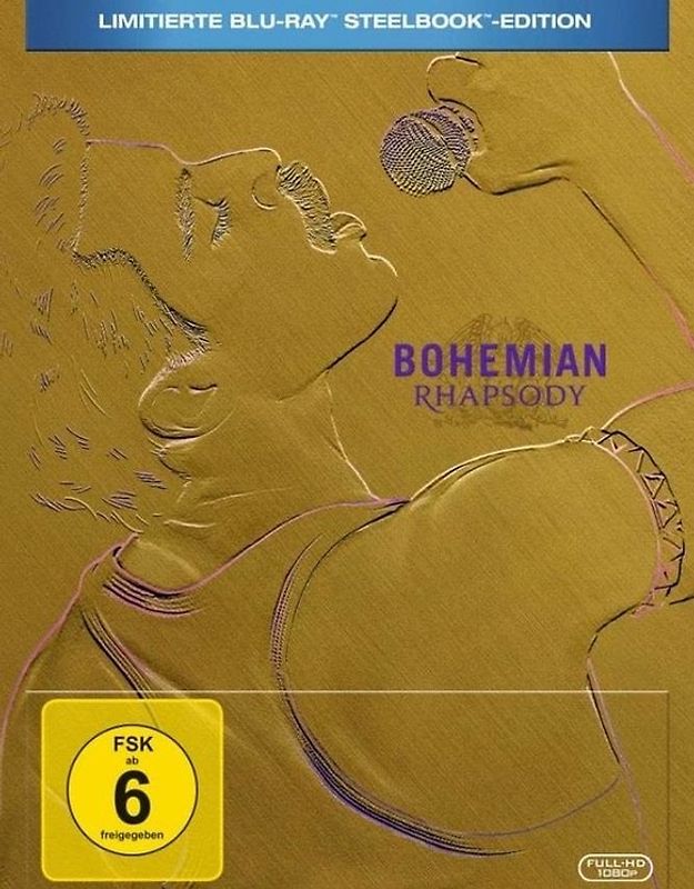 Bohemian Rhapsody [Limitierte Steelbook Edition, Exklusivprodukt] Blu-ray Disc
