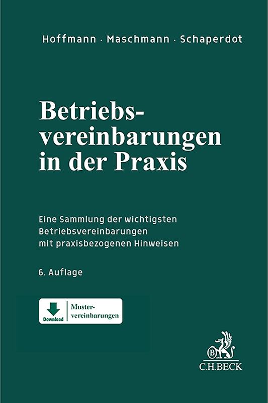 Betriebsvereinbarungen in der Praxis