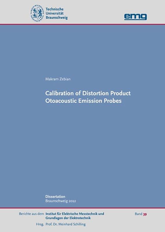Calibration of Distortion Product Otoacoustic Emission Probes