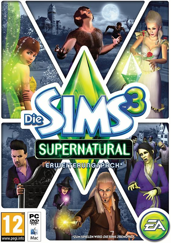 Die Sims 3: Supernatural [AddOn] PC Spiele