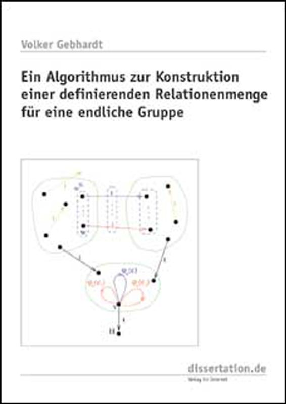 Ein Algorithmus zur Konstruktion einer definierenden Relationenmenge für eine endliche Gruppe
