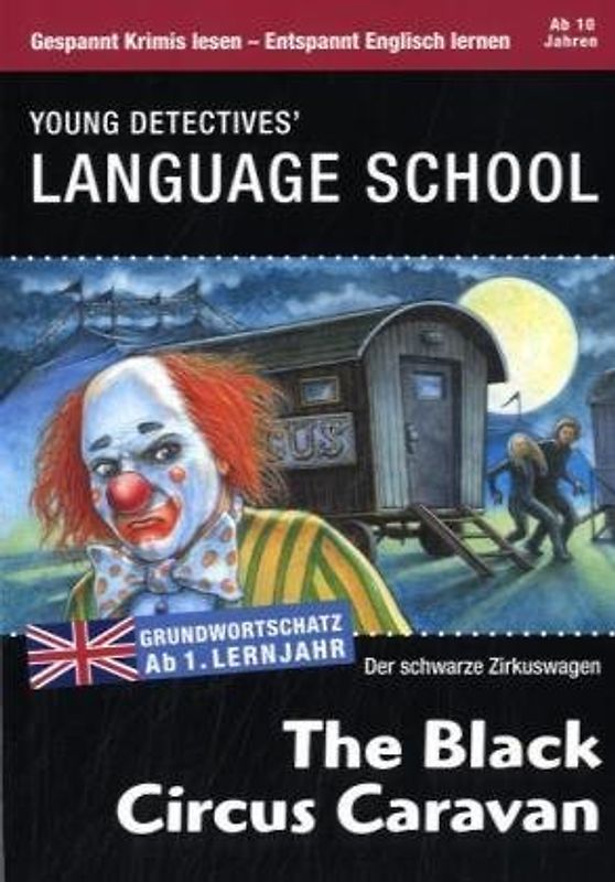 Young detectives - Language school: The Black Circus Caravan - Kitty Jones [Paperback]