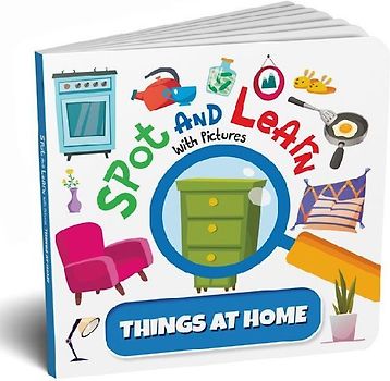 Spot and Learn with Pictures: Things at Home
