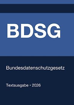 BDSG - Bundesdatenschutzgesetz (Deutschland) 2026