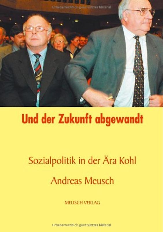 Und der Zukunft abgewandt