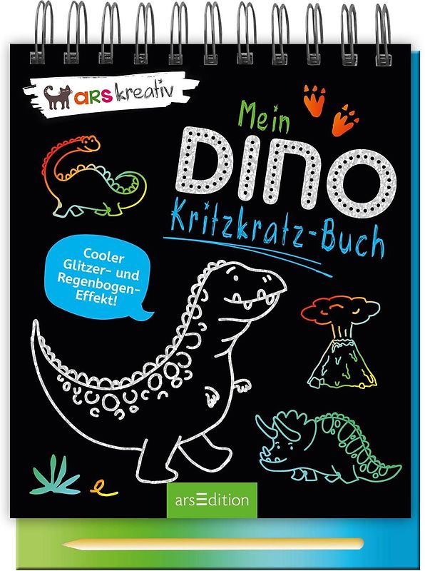 Mein Dino-Kritzkratz-Buch