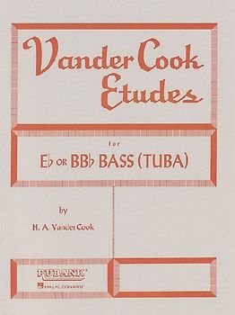Vandercook Etudes for Bass/Tuba (B.C.)