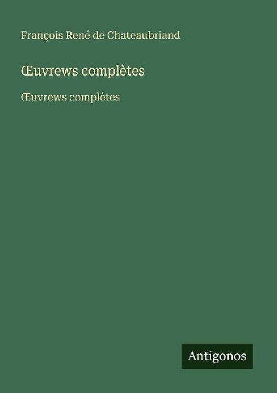 ¿uvrews complètes