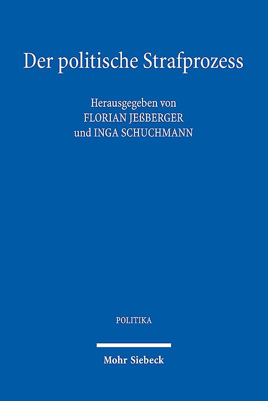 Der politische Strafprozess