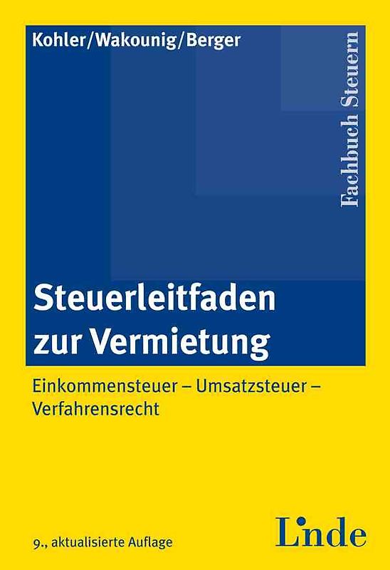 Steuerleitfaden zur Vermietung