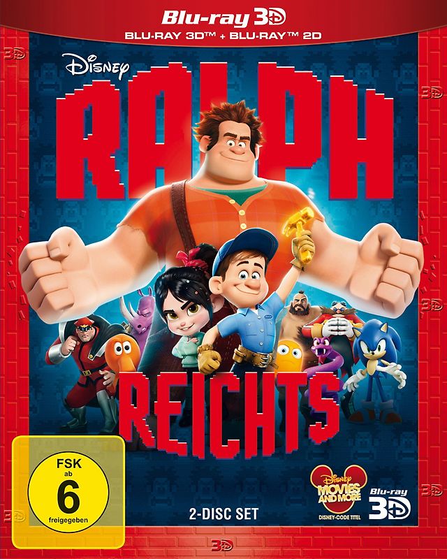 Ralph reichts [3D inkl. 2D Blu-ray] 3D Blu-ray Disc