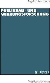 Publikums- und Wirkungsforschung