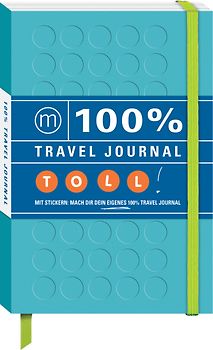 100% Travel Journal blau