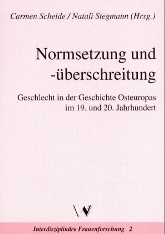 Normsetzung und -überschreitung