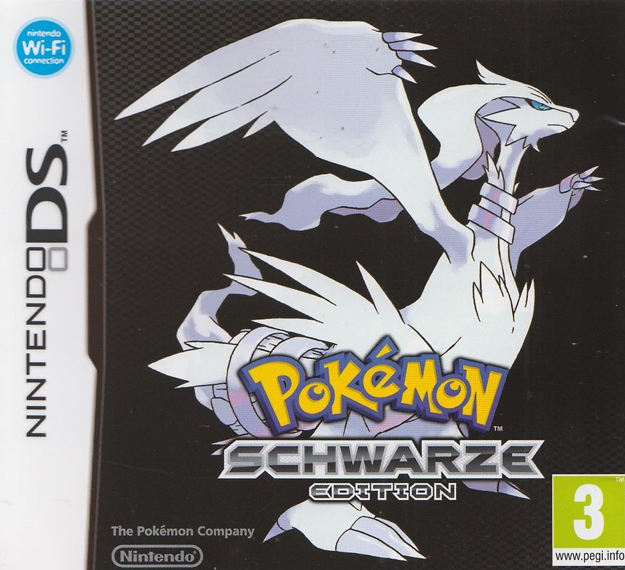 Pokémon schwarze Edition [Internationale Version] Nintendo DS