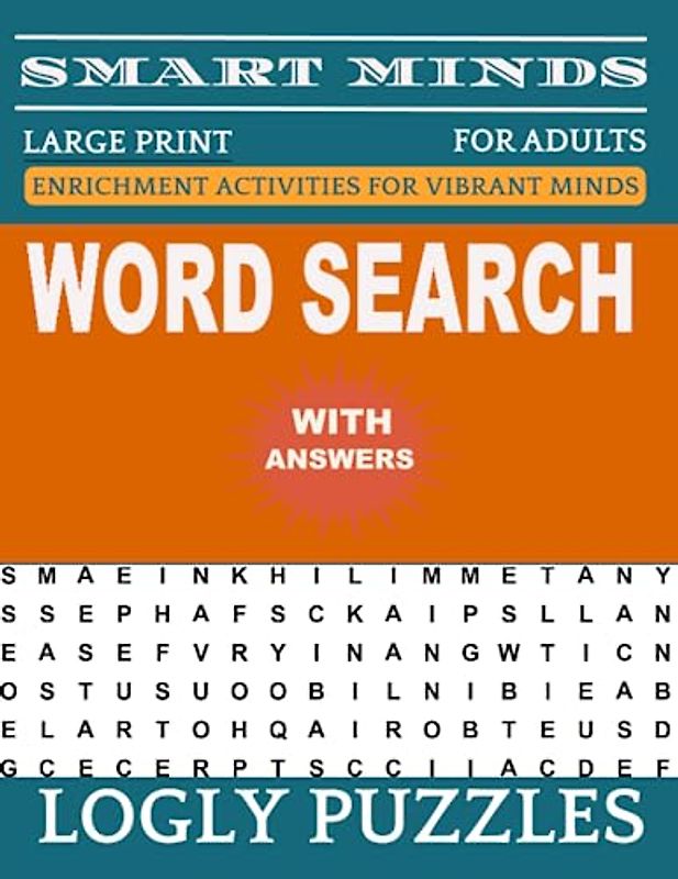 Word Search Book Large Print for Adults: 2400+ words New Fun and Relaxing Puzzles Book for Adults & Seniors with Answers Key