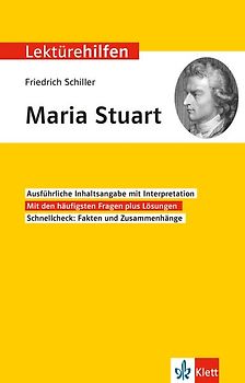 Klett Lektürehilfen Friedrich Schiller, Maria Stuart