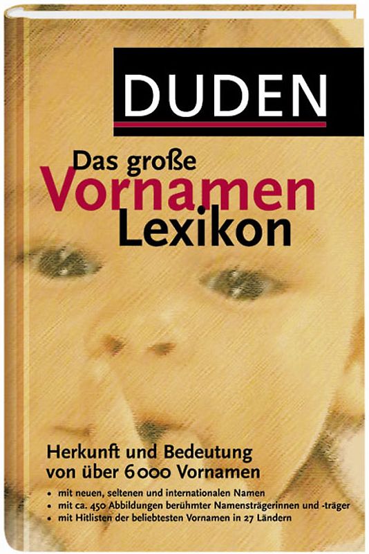 Duden – Das große Vornamenlexikon