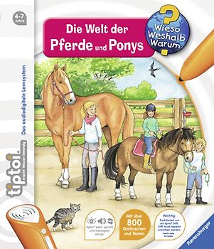 tiptoi® Wieso? Weshalb? Warum? Die Welt der Pferde und Ponys