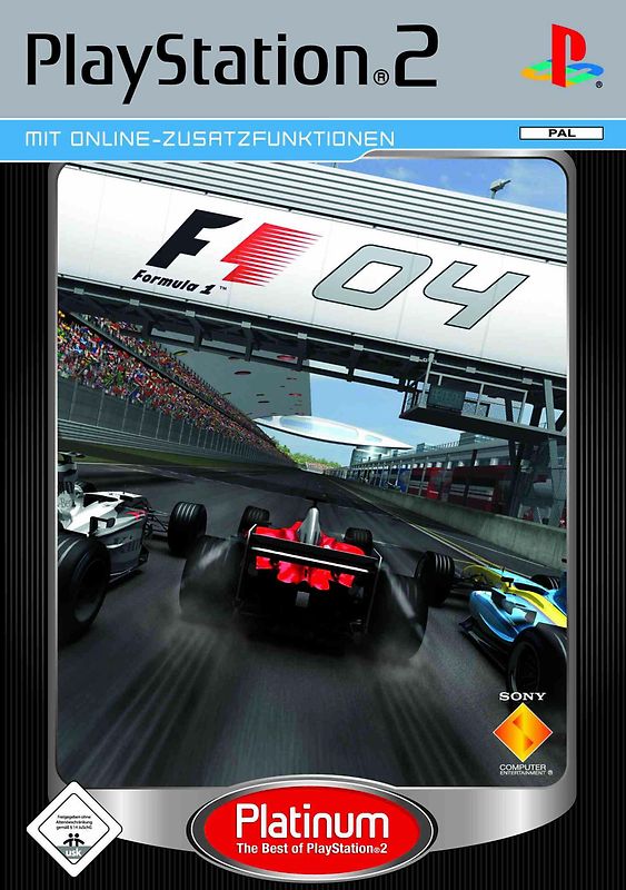 F1 04 - Platinum PlayStation 2