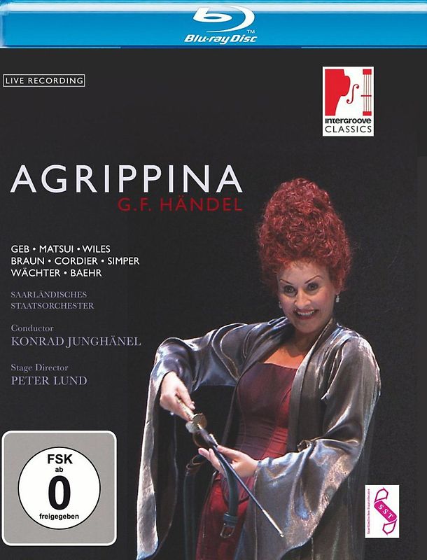 Georg Friedrich Händel - Agrippina [Blu-ray]