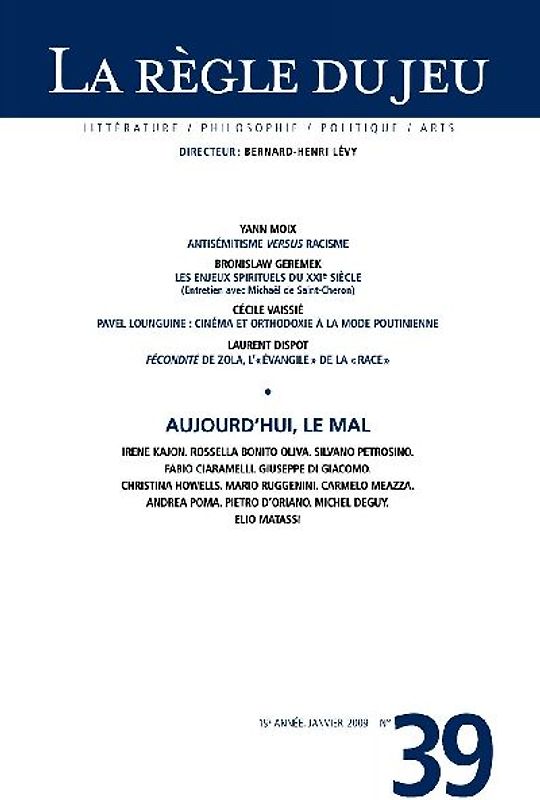 La règle du jeu n°39