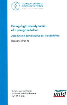 Diving-flight aerodynamics of a peregrine falcon
