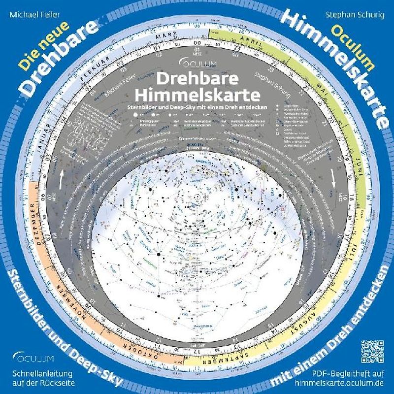 Die neue Oculum Drehbare Himmelskarte