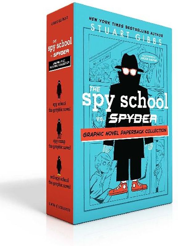 The Spy School vs. Spyder Graphic Novel Paperback Collection (Boxed Set)