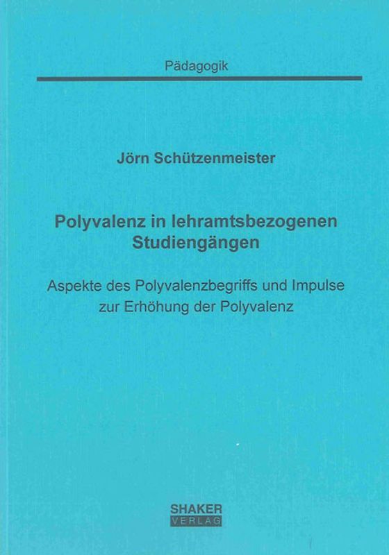 Polyvalenz in lehramtsbezogenen Studiengängen