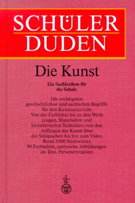 Schülerduden. Die Kunst
