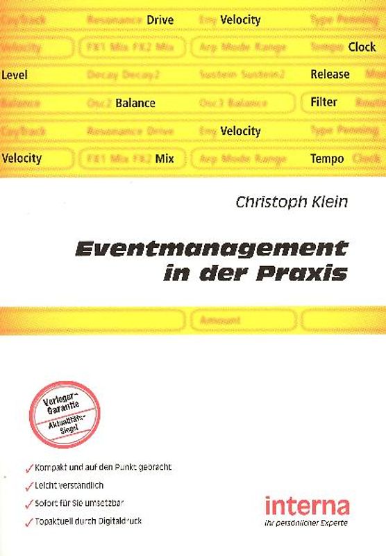 Eventmanagement in der Praxis