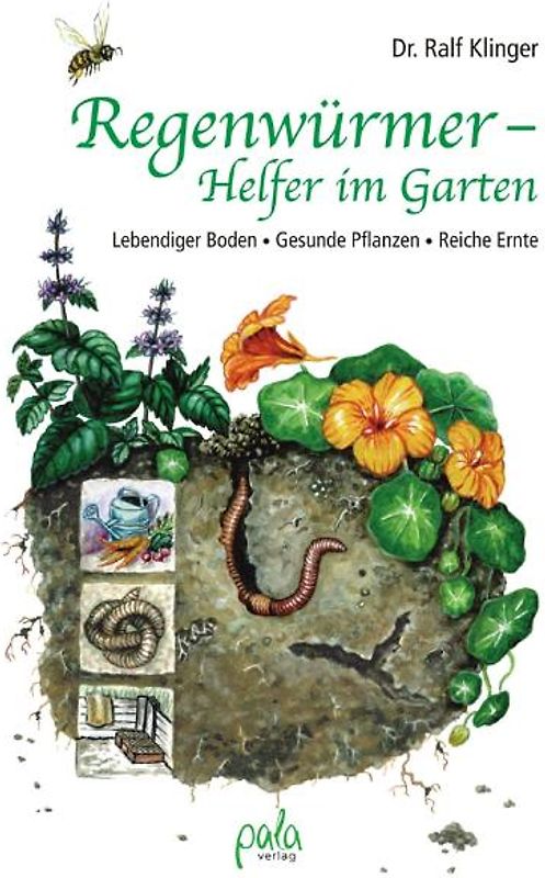 Regenwürmer - Helfer im Garten