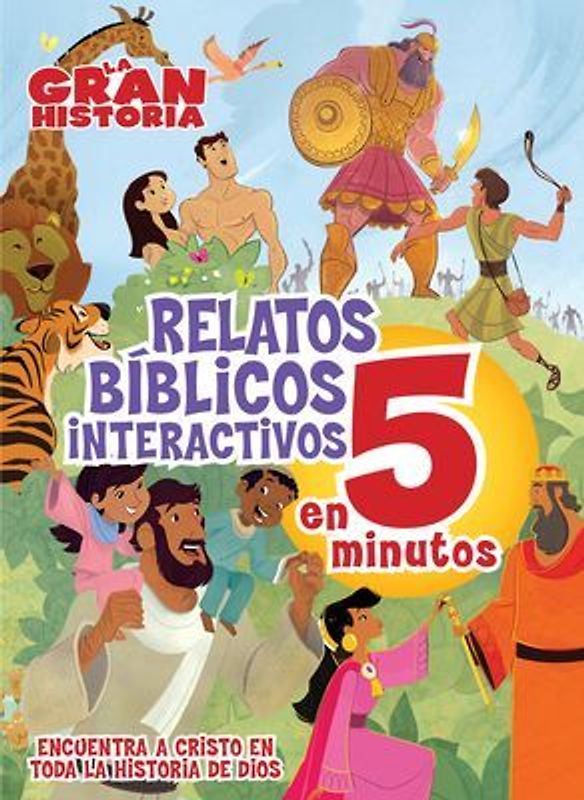 La Gran Historia, Relatos Bíblicos En 5 Minutos, Tapa Dura