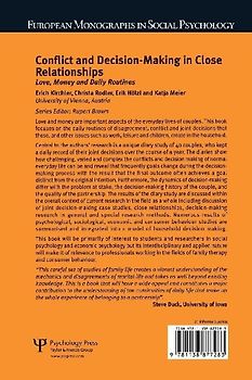 Conflict and Decision Making in Close Relationships