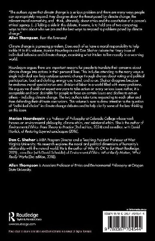 What Should Individuals Do about Climate Change?