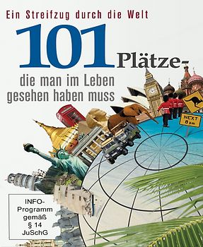 101 Plätze die man im Leben gesehen haben muss [5 Discs] DVD