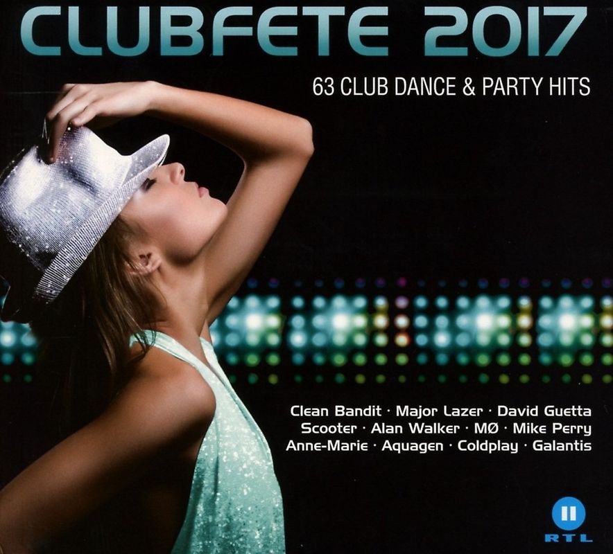 Clubfete 2017 - 63 Club Dance & Party Hits - Various [Box-Set]