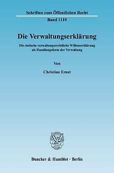 Die Verwaltungserklärung.