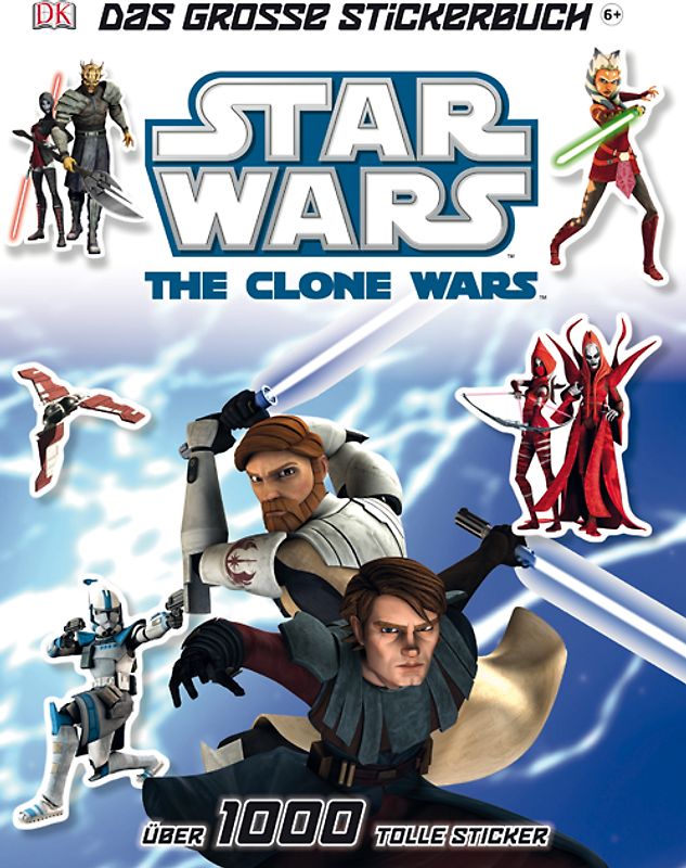 Star Wars The Clone Wars - Das große Stickerbuch
