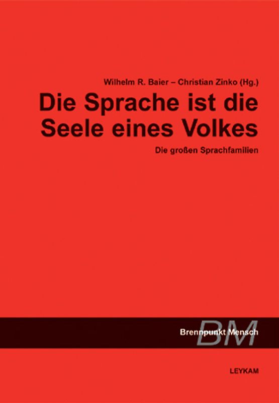Die Sprache ist die Seele eines Volkes